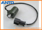 206-60-51130 206-60-51131 Komatsu Solenoid Valve สำหรับชิ้นส่วนไฟฟ้าของ Komatsu PC100 PC120 PC200-6 PC210-6