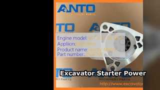 มอเตอร์สตาร์ทรถขุด 6CT 8.3L