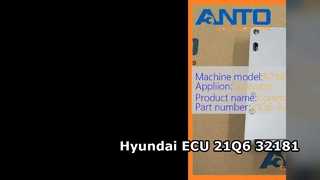 ตัวควบคุมรถขุด Hyundai ECU 21Q6-32181