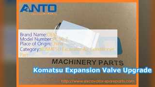 วาล์วขยายตัวของรถขุด Komatsu AN51515-A0490