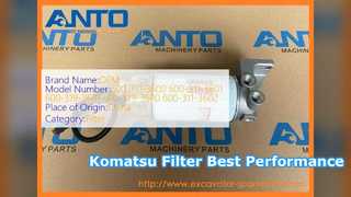 Komatsu PC300 PC350 อะไหล่ตัวกรองรถขุด