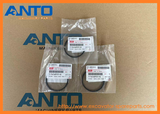 1-14149151-0 1141491510 ปริมณฑลแหวน HITACHI เครื่องขุดอากาศ อะไหล่หลากหลายสําหรับ ZX330-3 6HK1