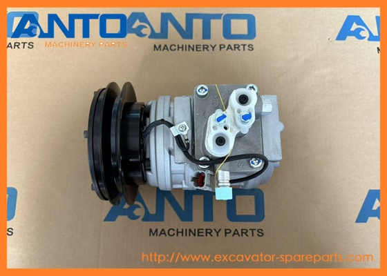 20Y-979-3110 20Y-979-3111 คอมเพรสเซอร์ KOMATSU รถขุด ชิ้นส่วนเครื่องปรับอากาศ เหมาะสำหรับ PC160 PC180 PC200