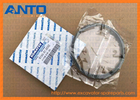 6150-31-2032 6150-31-2031 6150-31-2030 6D125 ชุดแหวนลูกสูบเครื่องยนต์รถขุด