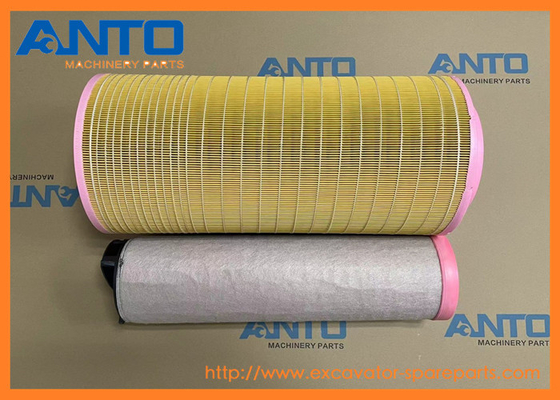 2456375 2456376 เครื่องกรองอากาศ เครื่องบรรทุกล้อ อะไหล่เครื่องยนต์ สําหรับ C7 C9 950H