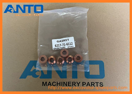 6217-71-6112 6217-71-6111 6217-71-6110 กาสเกต KOMATSU ชิ้นส่วนเครื่องขุดสําหรับ PC400-7