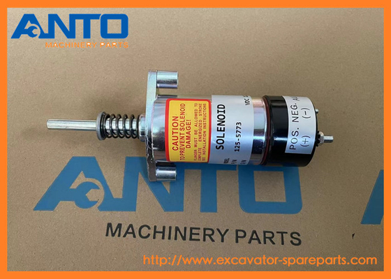 1255773 125-5773 Shutoff Solenoid Fit Track อุปกรณ์ส่วนเครื่องยนต์ 3306 3306C 3406B 3406C