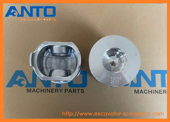 1J701-21112 1J70121112 พิสตัน KUBOTA ส่วนเครื่องขุดเครื่องยนต์ที่เหมาะสําหรับ V2607 KX057-4