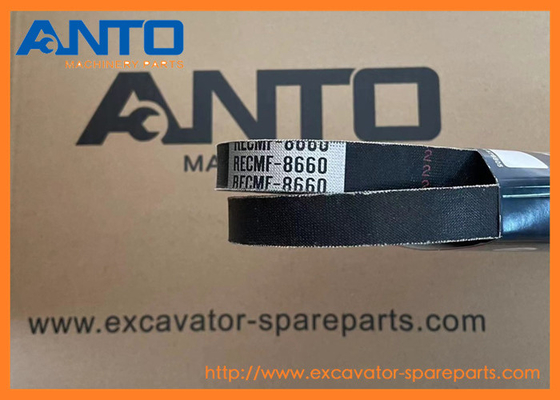 04120-21767 0412021767 V-belt อิเล็กทรริกชิ้นส่วนที่เหมาะสม KOMATSU เครื่องขุด PC130 PC70 PC78US