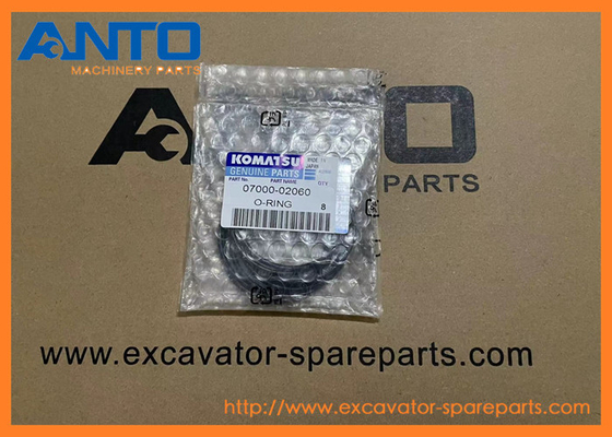 07000-02060 07000-12060 R0700002060 O-ring KOMATSU เครื่องขุดอะไหล่สําหรับ PC160LC-8