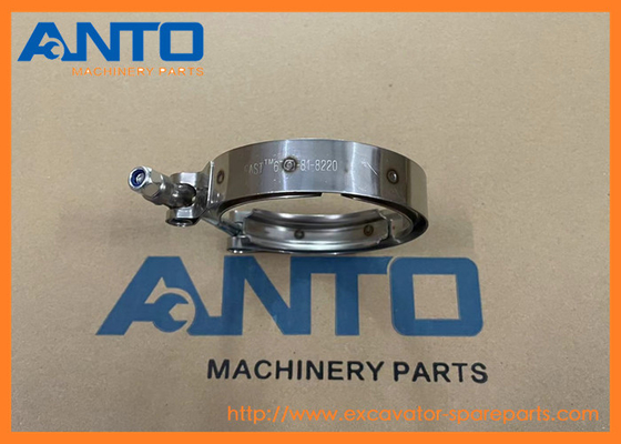 6732-81-8220 6732818220 V-Band Clamp KOMATSU อุปกรณ์สํารองเครื่องขุดสําหรับ PC160LC-8