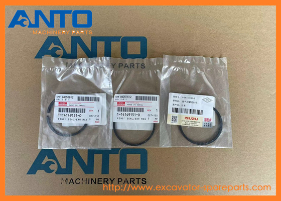 1-14149151-0 1141491510 ปริมณฑลแหวน HITACHI เครื่องขุดอากาศ อะไหล่หลากหลายสําหรับ ZX330-3 6HK1