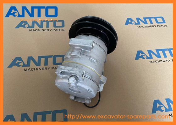 17A-911-4810 17A9114810 A/C Compressor KOMATSU ชิ้นส่วนสํารองของบูลโดเซอร์ที่เหมาะสําหรับ D65PX-16