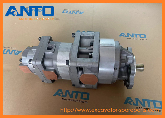 705-58-44050 ปั๊มไฮดรอลิก Assy KOMATSU ชิ้นส่วนสํารองของบูลโดเซอร์สําหรับ D375A-3A
