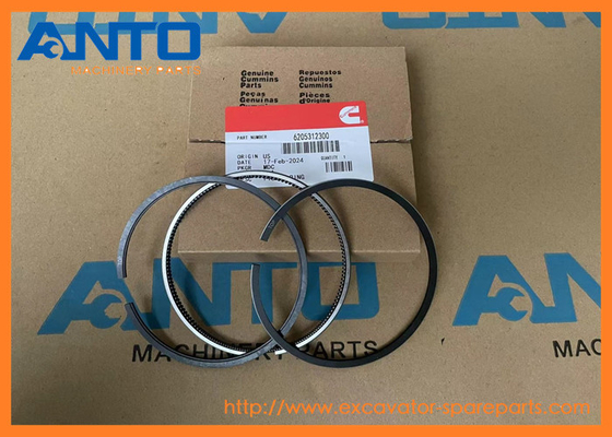 6205-31-2300 6205312300 พิสตันแหวน KOMATSU อุปกรณ์สํารองเครื่องขุดสําหรับ S4D95LE-3A-2A