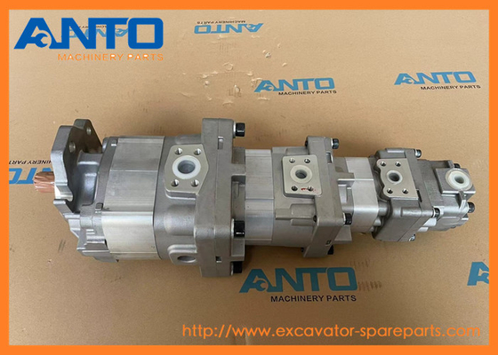 705-56-36050 705-56-36051 ปั๊มไฮดรอลิก KOMATSU เครื่องบรรทุกล้อ อะไหล่เครื่องยนต์ สําหรับ WA320-5