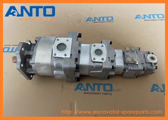 705-56-36050 705-56-36051 ปั๊มไฮดรอลิก KOMATSU เครื่องบรรทุกล้อ อะไหล่เครื่องยนต์ สําหรับ WA320-5
