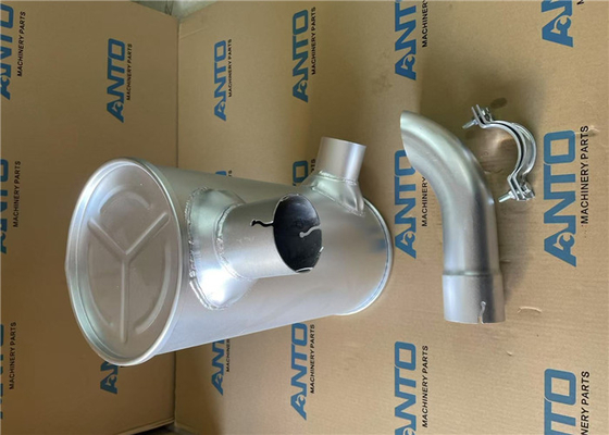 6732-11-5840 6732-11-5550 Muffler KOMATSU อะไหล่เครื่องขุดสําหรับ S4D102E-1E