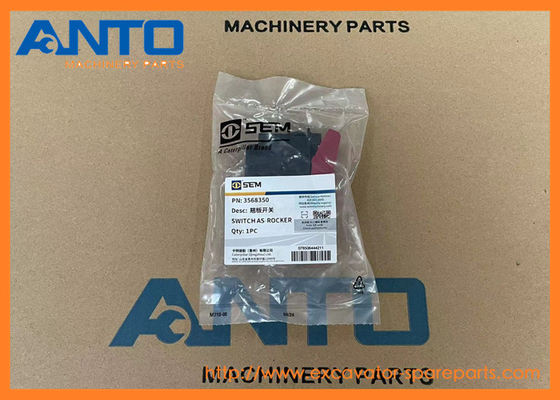 3568350 356-8350 Rocker Switch Excavator ชิ้นส่วนไฟฟ้าที่รองรับสําหรับ D6K2 D6K2 LGP