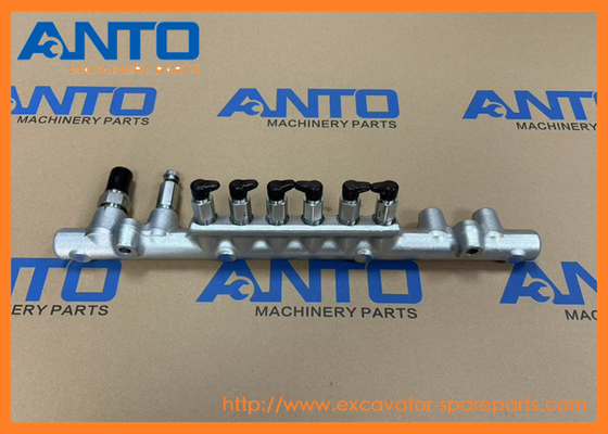 6261-71-1220 6261-71-1210 รางร่วม KOMATSU อะไหล่รถขุด สำหรับ SAA6D140E PC400 PC450