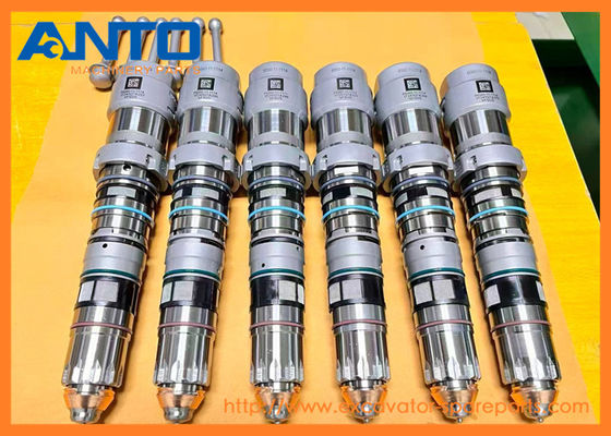 6560-11-1114 6560-11-1113 6560-11-1112 หัวฉีดน้ำมันเชื้อเพลิง KOMATSU อะไหล่รถขุด สำหรับ SA6D170E-3A-7