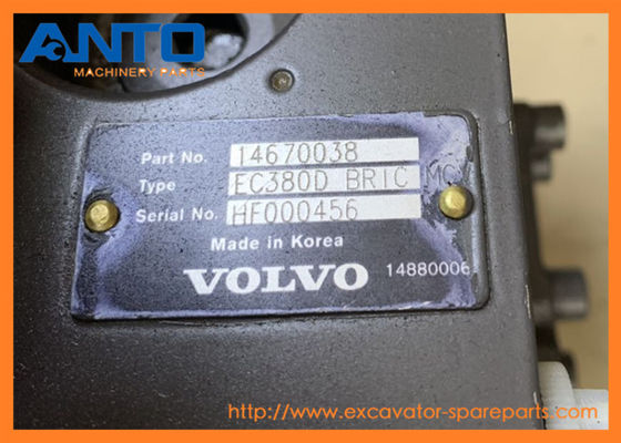 VOE14670038 14670038 Main Valve Valve สำหรับ VOE Excavator EC380D
