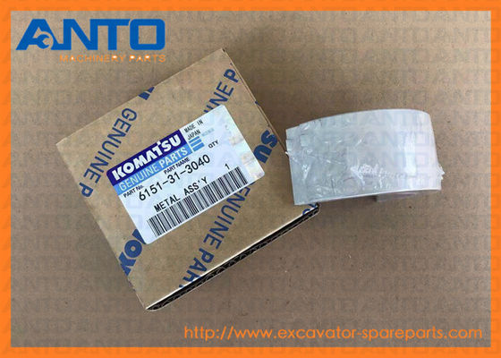 6151-31-3040 6150-31-3040 Conrod Bearing Metal Assy สำหรับชิ้นส่วนเครื่องยนต์ Komatsu 6D125