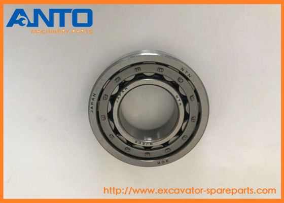 NJ206 แบริ่งลูกกลิ้งทรงกระบอก 30x62x16 MM NJ 206 ECML สำหรับแบริ่งรถขุด